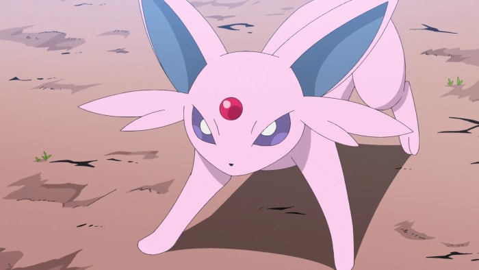 Espeon ready to attack